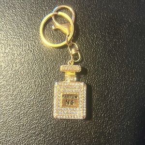 Chanel no. 5 bag charm